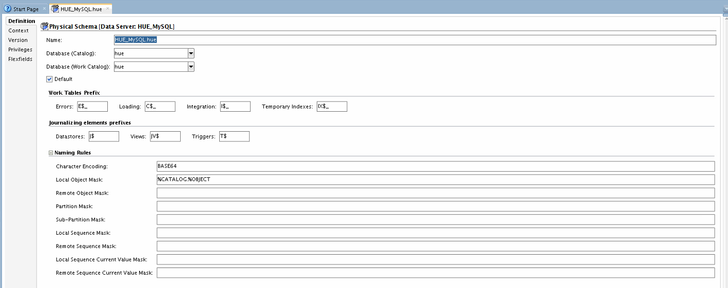 ETL MySQL in Oracle ODI 12c