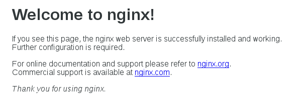 nginx