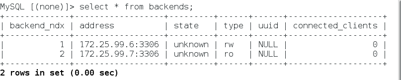 mysql-proxy读写分离