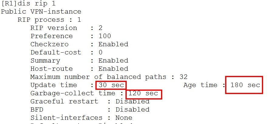 华为：RIP：路由信息协议RIP（Routing  Information Protocol）