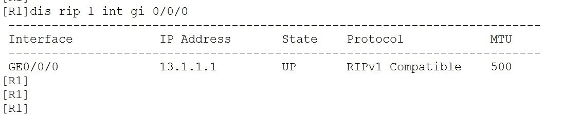 华为：RIP：路由信息协议RIP（Routing  Information Protocol）