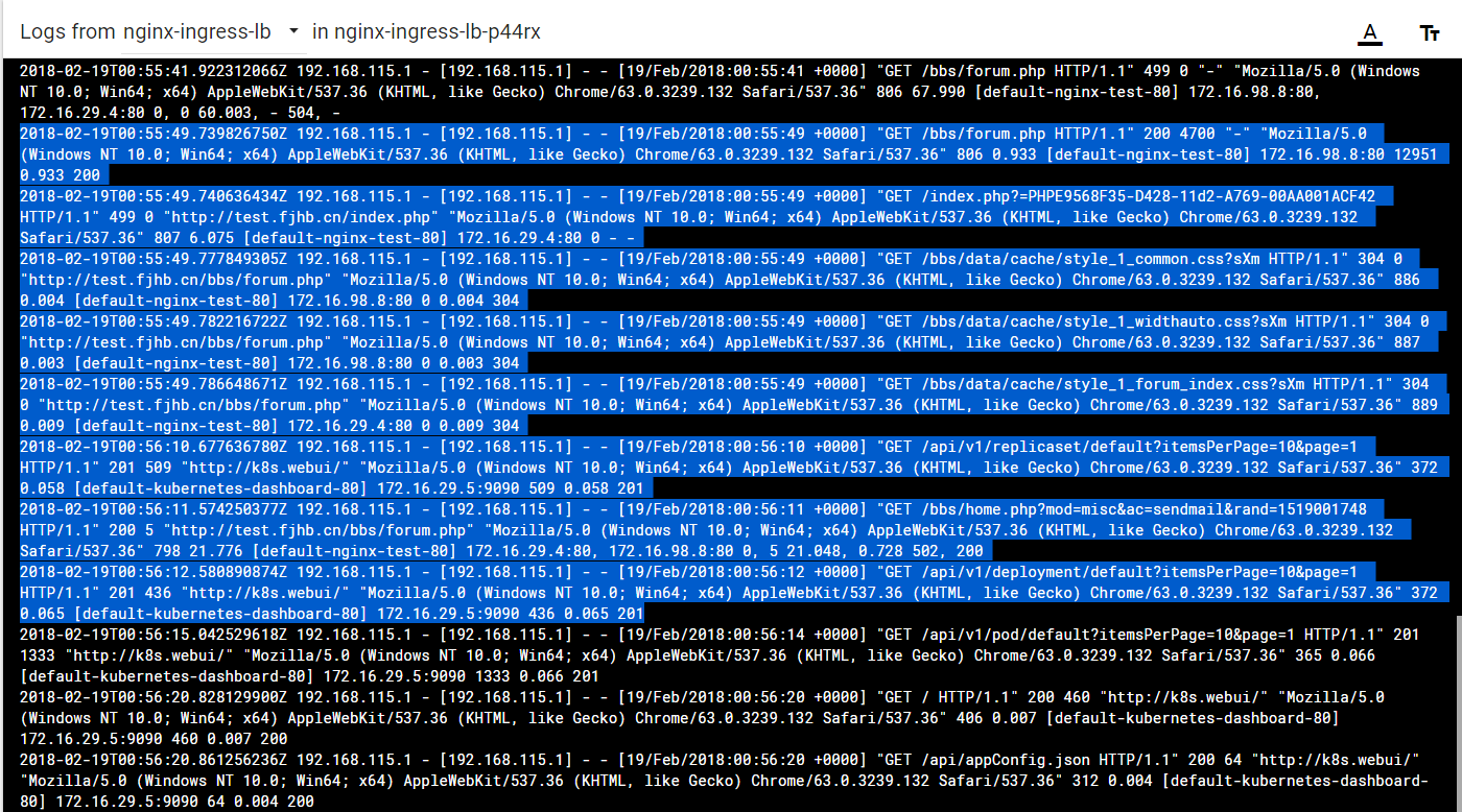 kubernetes集群中使用ingress发布服务