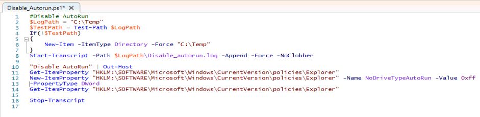 Windows 2012 R2 Configuration Scripts