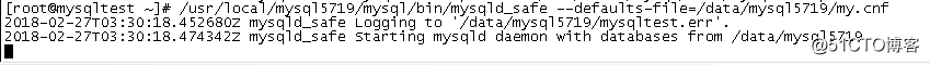 多實例MySQL數據庫啟動問題