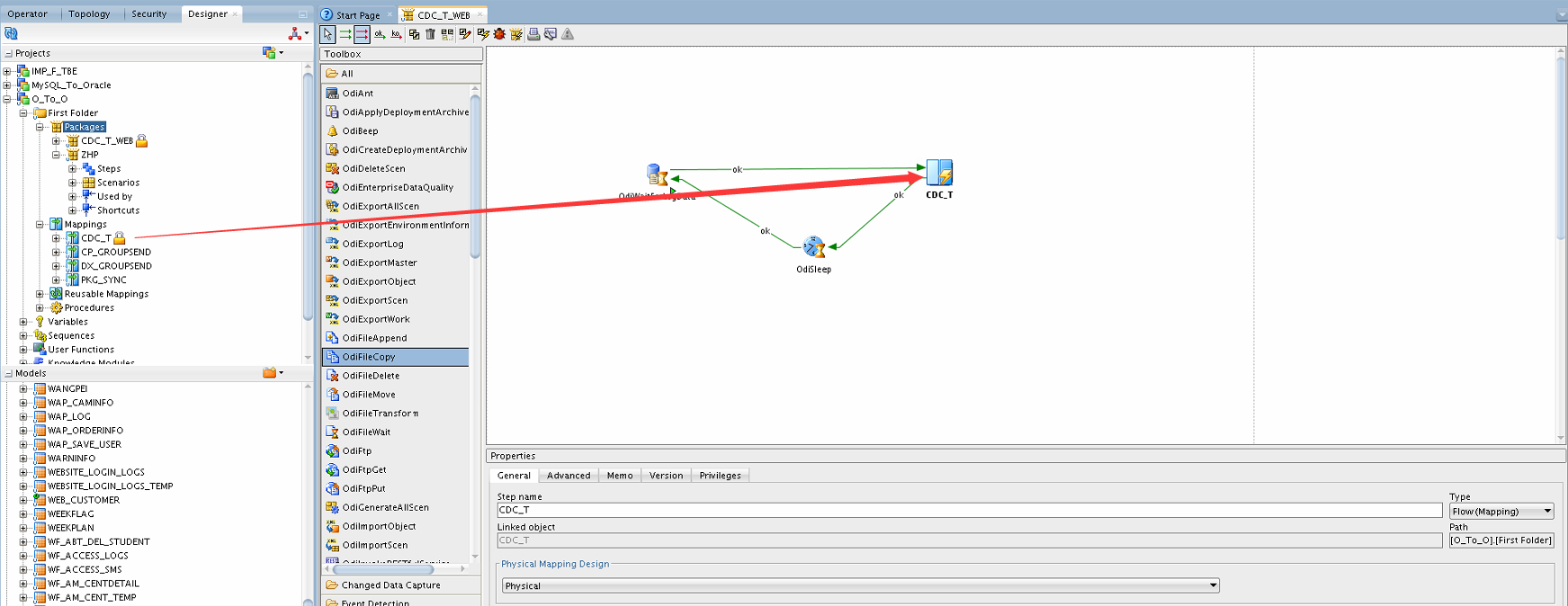 Using Oracle Data Integrator Open Tools