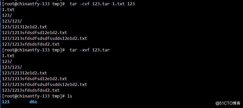 Linux学习笔记（二十）文件压缩 zip压缩、tar打包、打包、解包