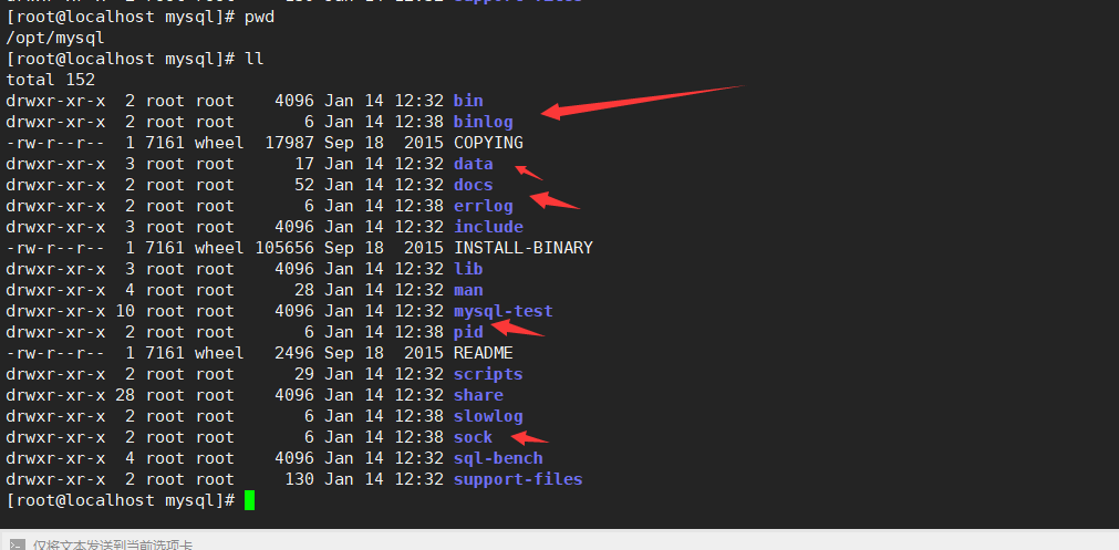 Centos7以二进制的方式安装Mysql