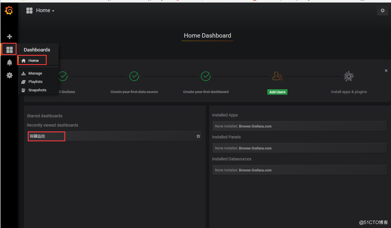 docker：十分钟构建容器监控系统cAdvisor+InfluxDB+Grafana