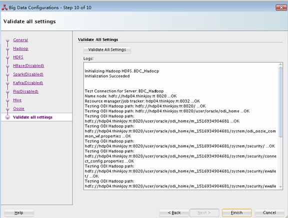 Configuring Oracle Data Integrator for Cloudera