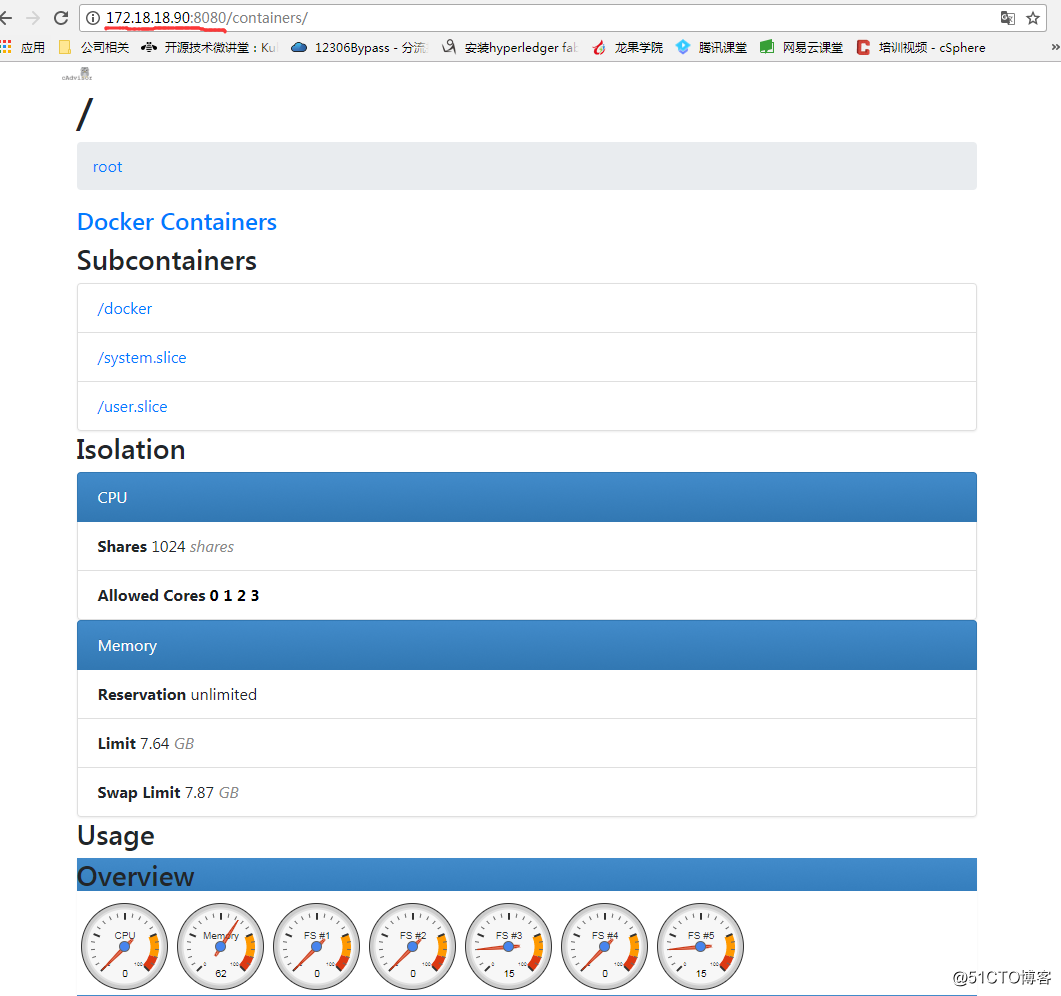 docker：十分鐘構建容器監控系統cAdvisor+InfluxDB+Grafana
