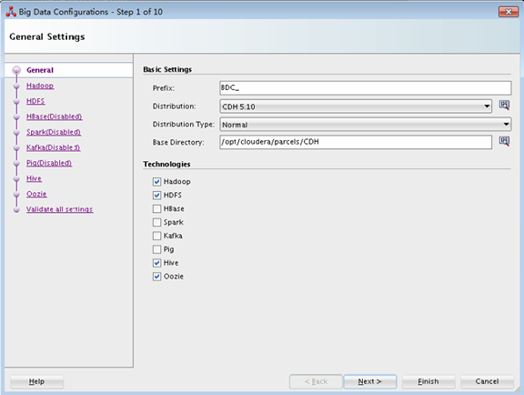 Configuring Oracle Data Integrator for Cloudera