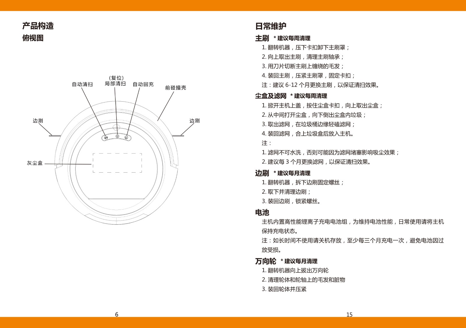 【分享】DONI V18家用智能扫地机使用说明书