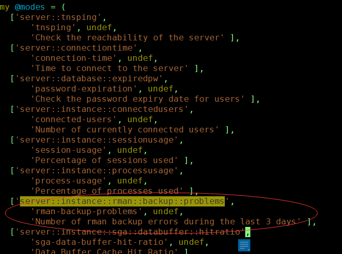 nagios报 check_oracle_rman_backup_problems告警处理思路