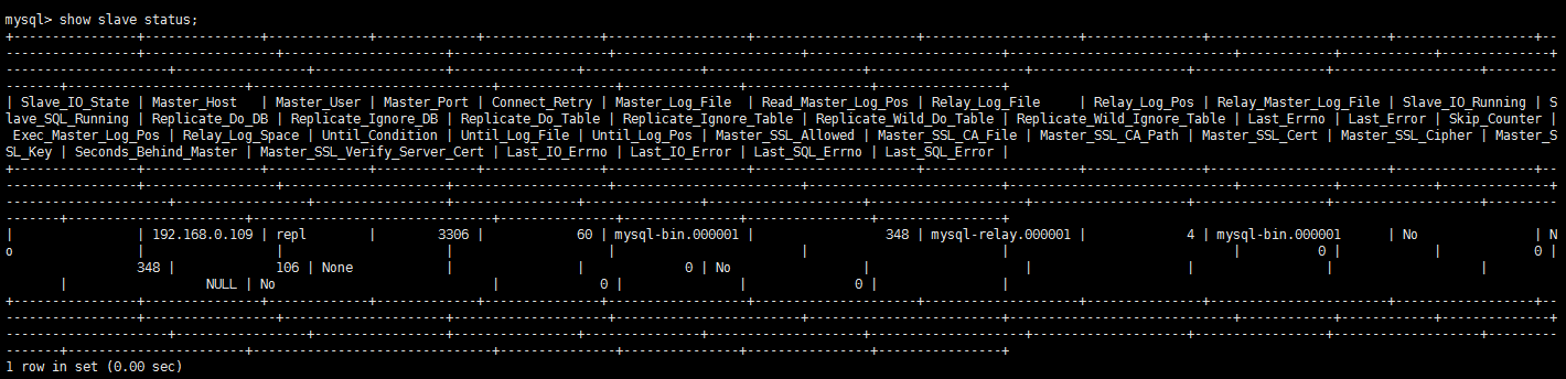 mysql主从复制