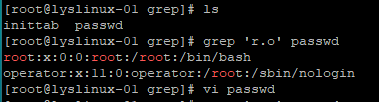 正则介绍 grep