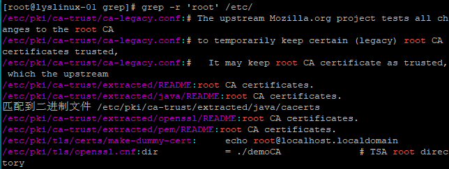 正则介绍 grep