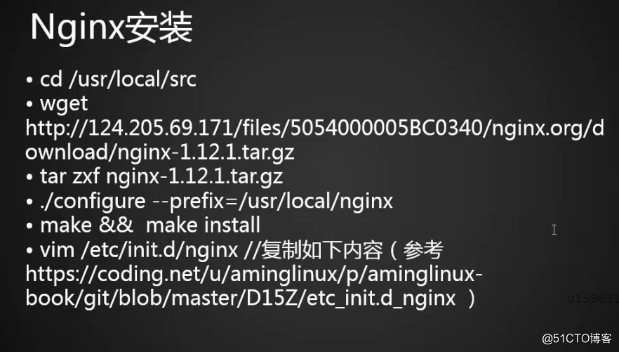 12.6 Nginx安裝 12.7 默認虛擬主機 12.8 Nginx用戶認證 12.9 Nginx
