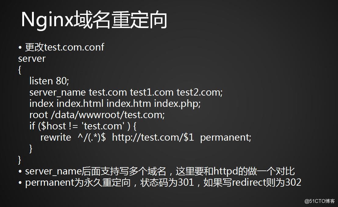 Nginx用户认证、Nginx域名重定向