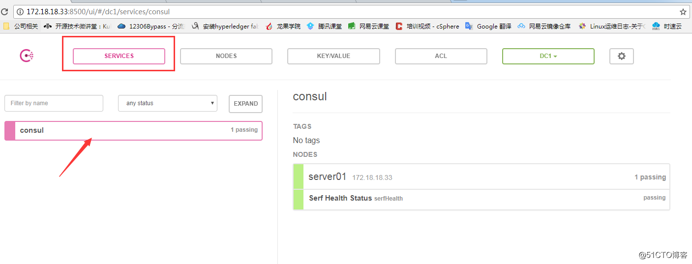 基于Consul+Registrator+Nginx实现容器服务自动发现的集群框架