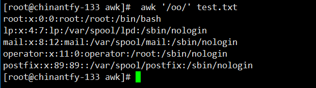 Linux学习笔记（二十八）awk