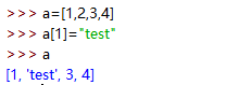 python中列表类型常用操作