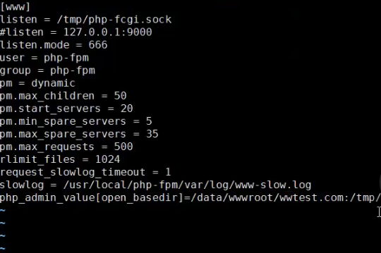 php-fpm的pool php-fpm慢执行日志 open_basedir php-fpm进程管理
