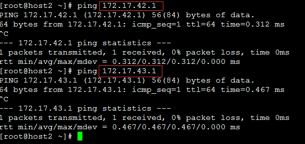 ovs+docker网络配置