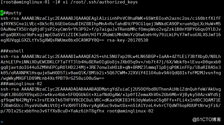 Linux重置root密碼及機器之間相互登錄