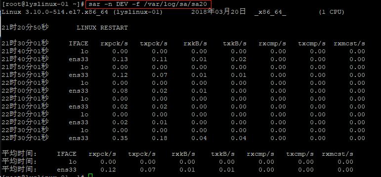 命令 w 、vmstat、top、sar、nload