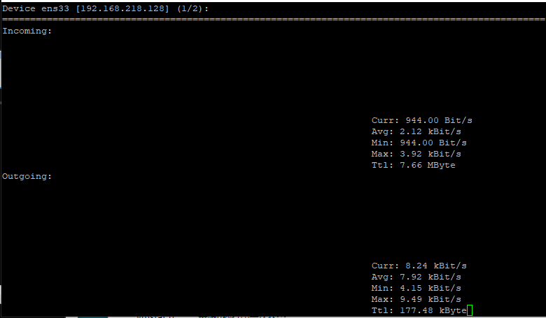 命令 w 、vmstat、top、sar、nload