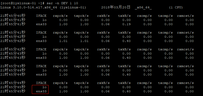 命令 w 、vmstat、top、sar、nload