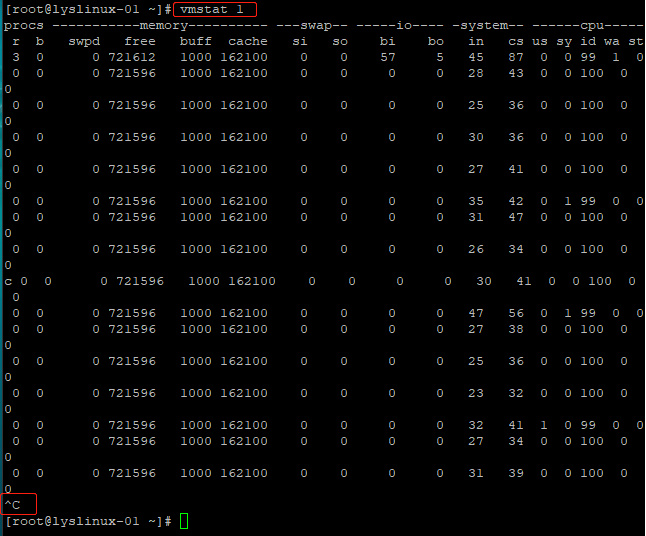 命令 w 、vmstat、top、sar、nload