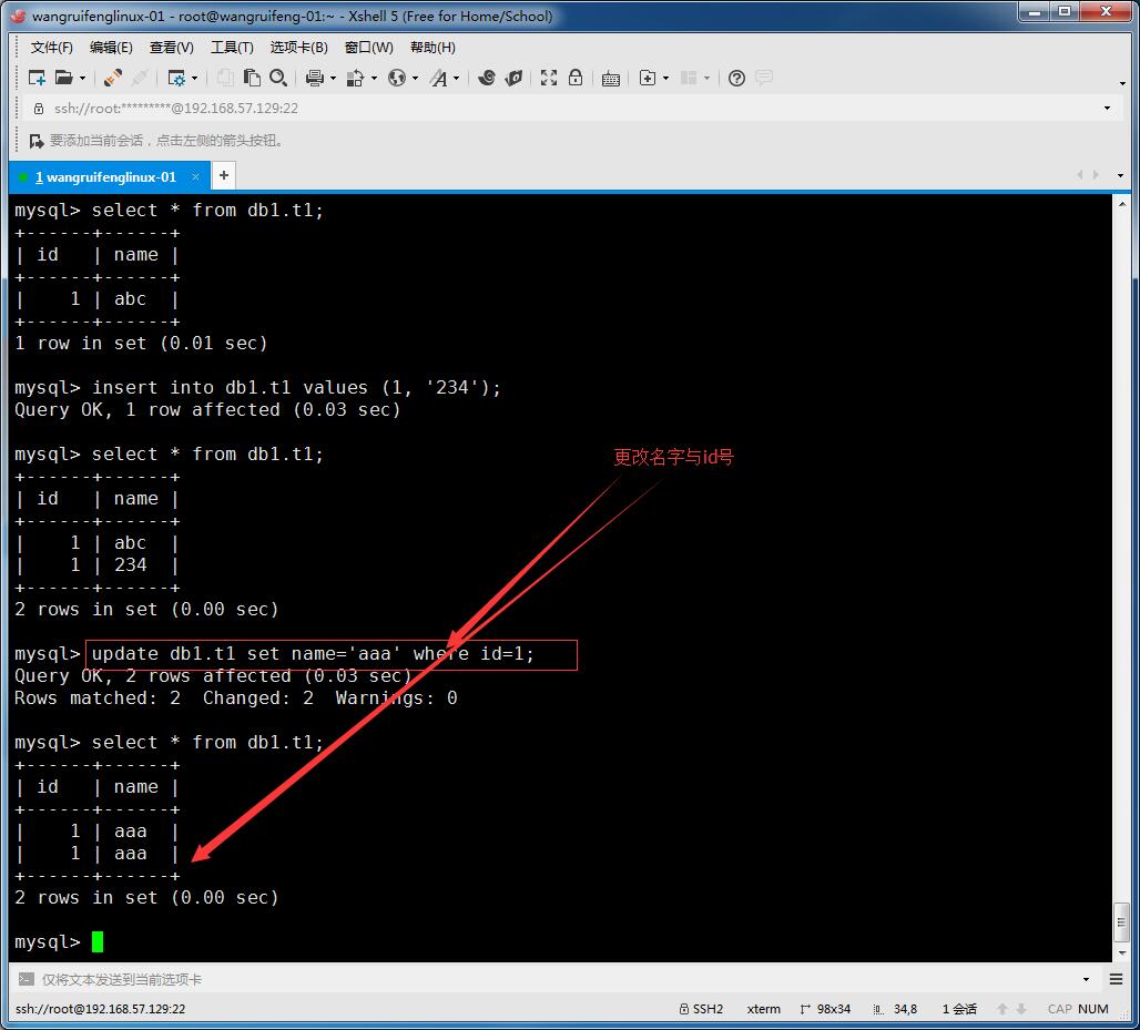 MySQL创建用户以及授权、常用的sql语句、MySQL数据库的备份与恢复