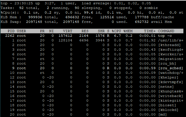 命令 w 、vmstat、top、sar、nload