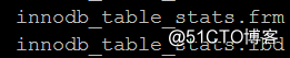 tablespace innodb_index_stats is missing