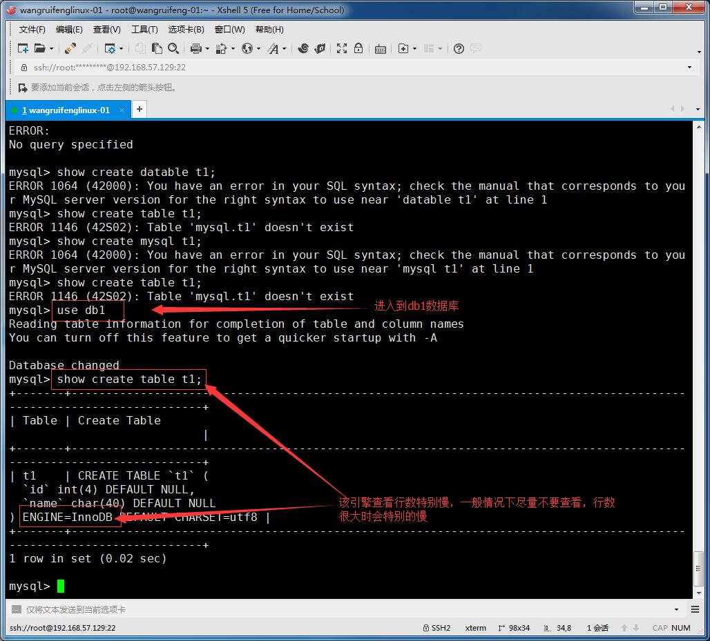 MySQL创建用户以及授权、常用的sql语句、MySQL数据库的备份与恢复