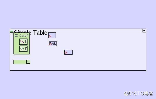 TERSUS畫畫一樣開發軟件 顯示元件介紹-表格顯示元件