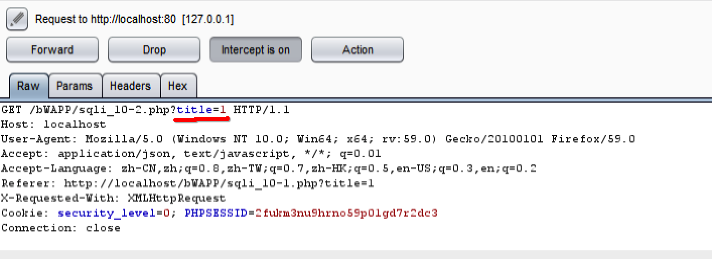 SQL注入之bWAPP之sqli_10-1.php