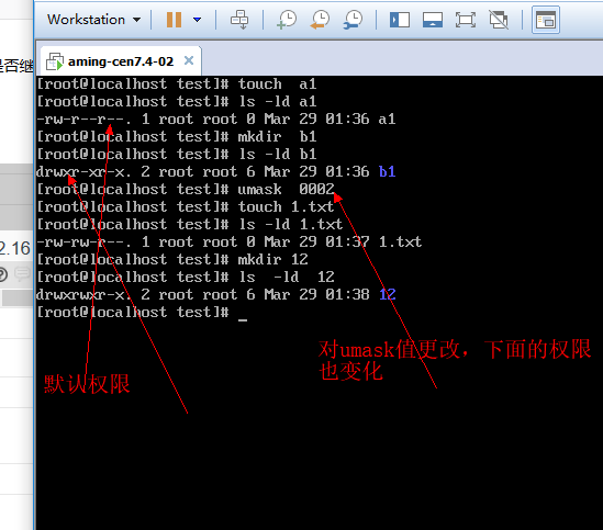 2.14 文件和目录权限chmod 2.15 更改所有者和所属组chown 2.16 umask 2