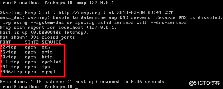 linux系統安全-弱口令檢測和端口掃描