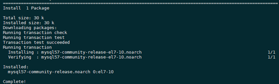 如何在Centos7下安装MySQL5.7