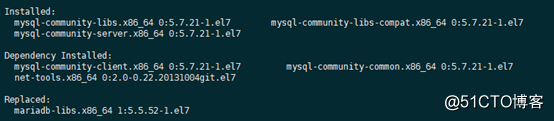 如何在Centos7下安裝MySQL5.7