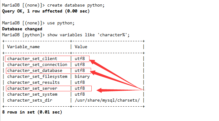 python中MySQL数据库相关操作