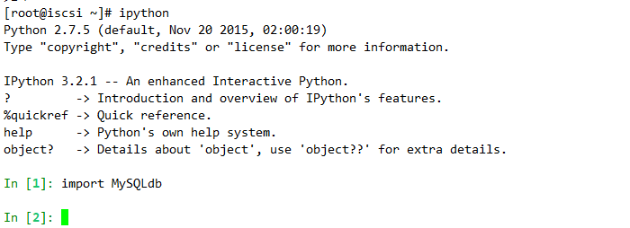 python中MySQL数据库相关操作