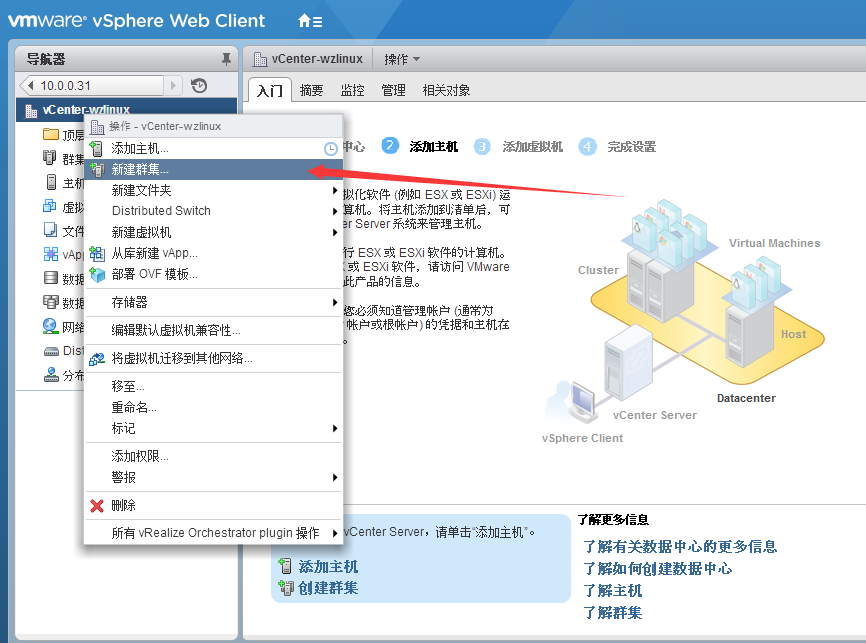 VMware vCenter 6.0 安装及群集配置介绍