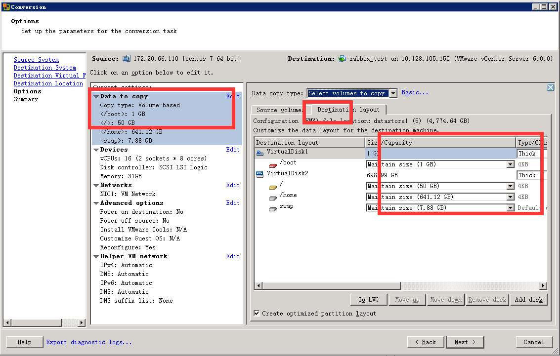 VMware vCenter Converter迁移Linux系统虚拟机