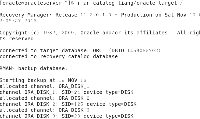 Oracle备份与恢复