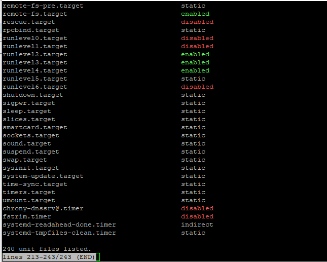 cron、chkconfig、systemd、unit、target