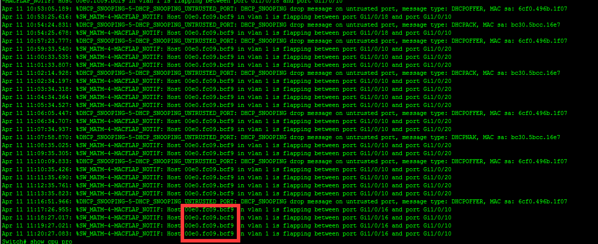 思科和华为交换机loopback-detection引起的报错解决方案