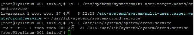 cron、chkconfig、systemd、unit、target